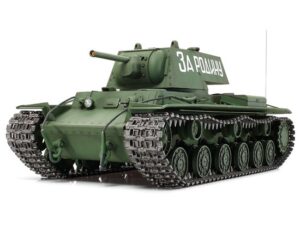 田宫 56028 1/16 RC遥控坦克 苏联 KV-1重坦克 全配置套装