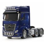 田宫 56354 1/14 RC遥控拖挂车 梅赛德斯-奔驰 Actros 3363 6x4 GigaSpace 牵引车（珍珠蓝版）