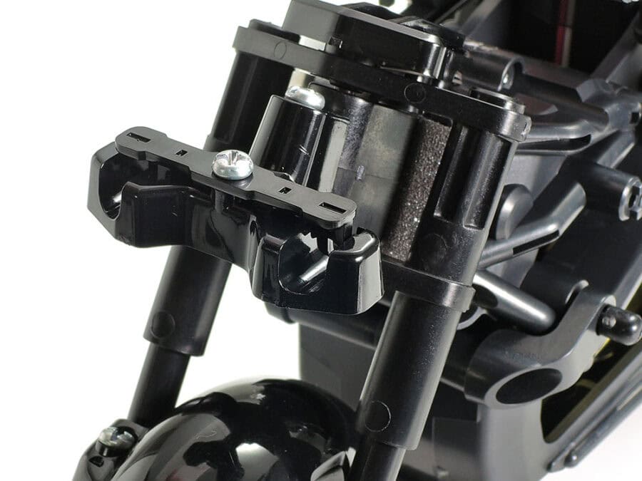田宫 57407 1/8 RC遥控车 Star-Unit系列 三轮车 决斗骑士 Dual Rider (组装模型) (T3-01底盘) - 图片 11