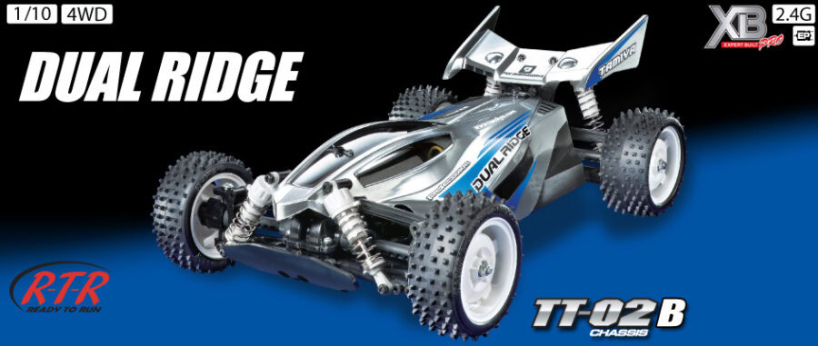 田宫 57876 1/10 RC遥控车 XB完成品 双旨稜线 Dual Ridge （TT-02B底盘） - 图片 2