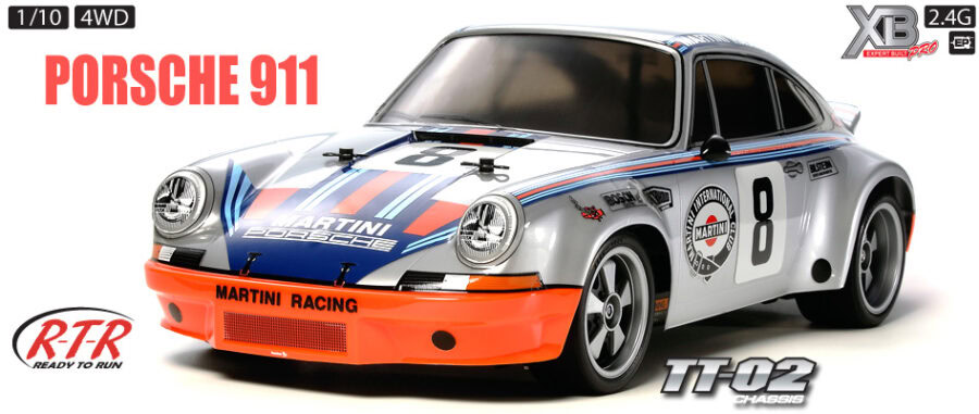 田宫 57866 1/10 RC遥控车 XB完成品 保时捷 911 卡雷拉 RSR (TT-02底盘) - 图片 2