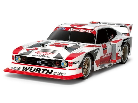 58578 田宫 58578 1/10 RC遥控车 福特 Zakspeed Turbo Capri Gr.5 WURTH(TT-02底盘) - 图片 1