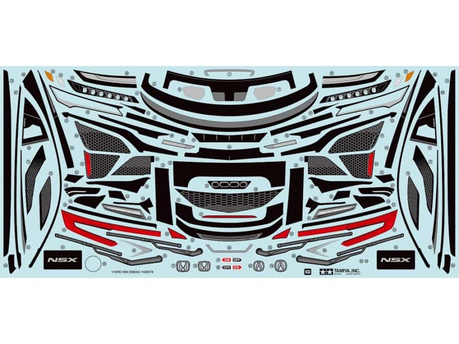 田宫 58634 1/10 RC遥控车 NSX（TT-02底盘） - 图片 5