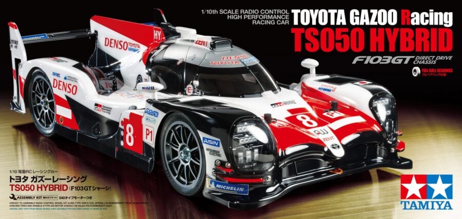 田宫 58665 1/10 RC遥控车遥控赛车 丰田 GAZOO Racing TS050 Hybrid (F103GT底盘) - 图片 3