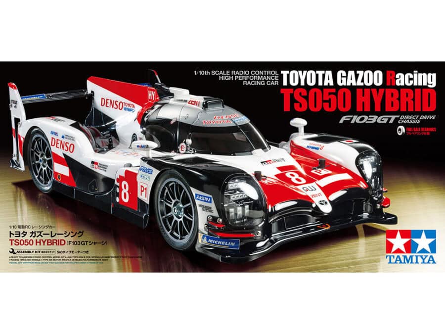 田宫 58665 1/10 RC遥控车遥控赛车 丰田 GAZOO Racing TS050 Hybrid (F103GT底盘) - 图片 2