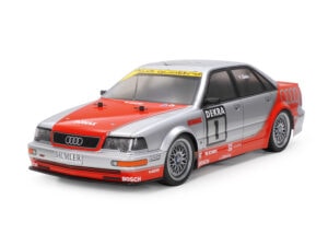 田宫 58699 1/10 RC遥控车 1992 奥迪V8 房车赛制式 (TT-02底盘)