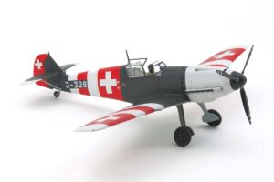 田宫 25200 1/48 梅塞施密特 Bf109 E-3 瑞士空军版 - 图片 2