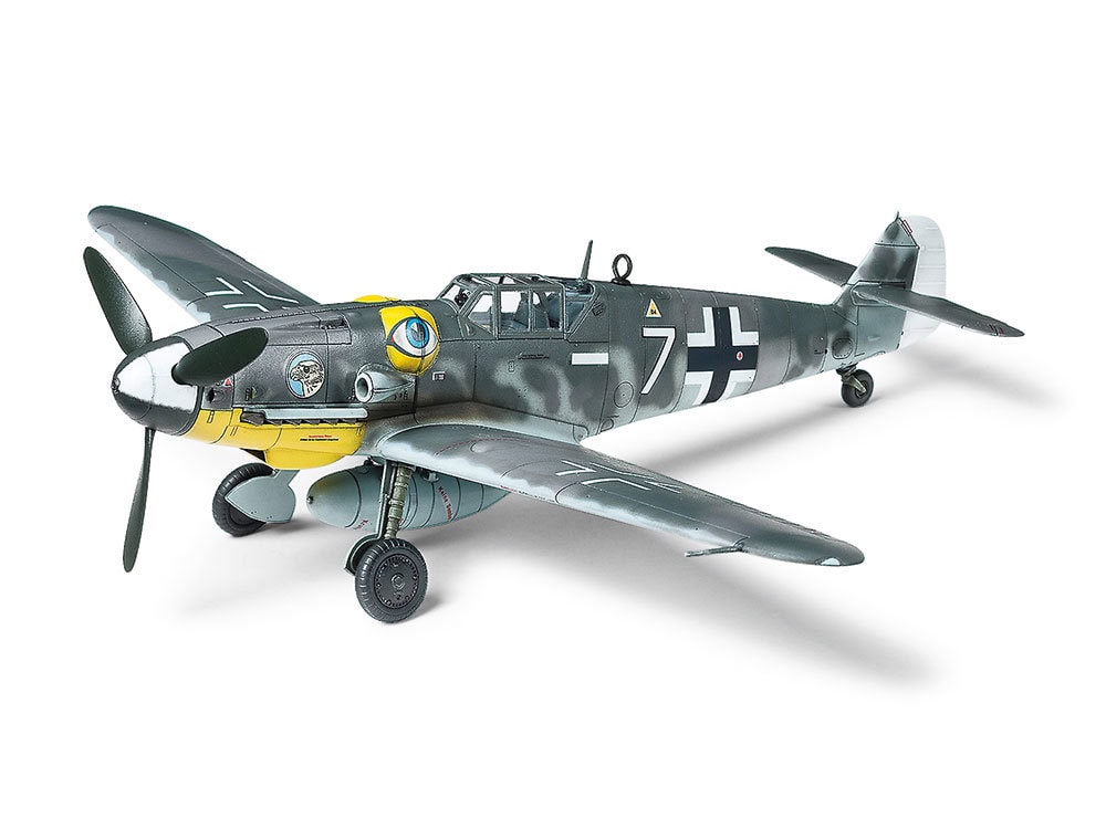 60790_1 田宫 60790 1/72 梅塞施密特 Bf109战斗机 G-6型 - 图片 1