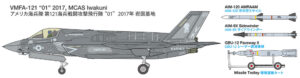 田宫 60791 1/72 洛克希德马丁 F-35B 闪电II战斗机 - 图片 6