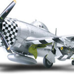 田宫 61090 1/48 共和 P-47D 雷霆式战斗机 "半圆舱盖"