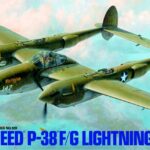 田宫 61120 1/48 洛克希德 P-38 F/G 闪电式战斗机