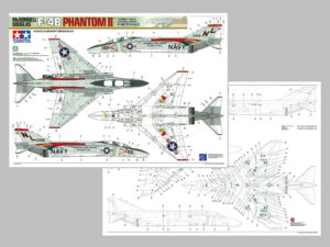 田宫 61121 1/48 麦克唐纳-道格拉斯 F-4B 鬼怪II战斗机 - 图片 6