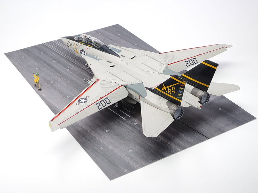 田宫 61122 1/48 格鲁门 F-14A 雄猫式战斗机 (后期生产型) 离舰出击套装 - 图片 3