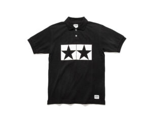 田宫 67454-67472 JUN WATANABE 田宫双星标志POLO恤 (胭脂红/蓝/白/黑) (XS~XL) - 图片 3