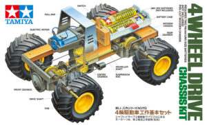 田宫 70113 4轮驱动车 教育模型 - 图片 2