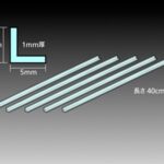 田宫 70205 透明塑料梁5mm L 形（5 个）