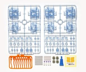 田宫 70231 Centipede Robot 后备身驱单元 (4个) - 图片 2