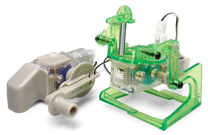 71121_1 田宫 71121 Walking Robot 2-Legged w/Wind-up Generator - 图片 1