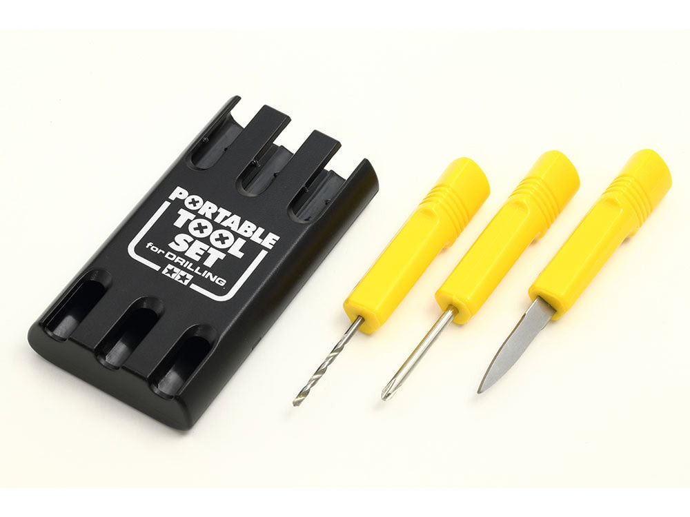74057_1 田宫 74057 便携式工具套装 (包含钻孔工具) - 图片 1