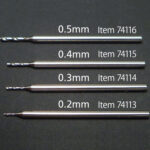 田宫 74113 细枢轴钻头0.2mm（柄径1.0mm）