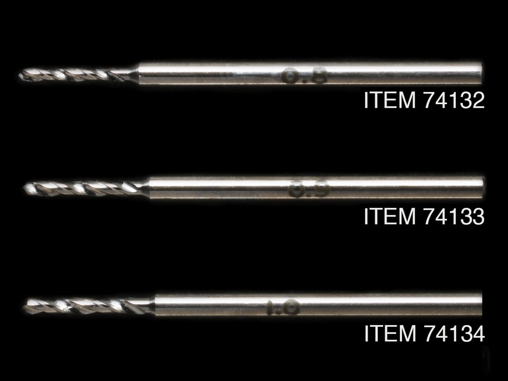 74133_1 田宫 74133 精密制钻头0.9mm (轴径1.5mm) - 图片 1