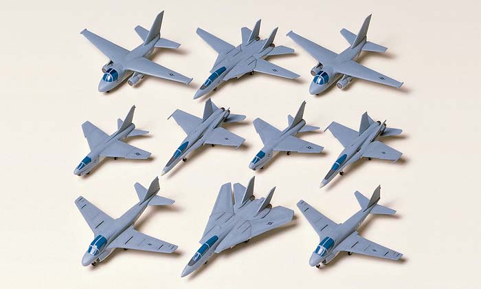 7air 田宫 78006 1/350 美国海军现用舰载机套装 - 图片 1
