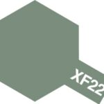 田宫 81722 Tamiya Color 水性油漆 XF-22 帝国航空部 灰色 (纳粹德国战机内部色)