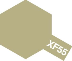 田宫 81755 Tamiya Color 水性油漆 XF-55 甲板棕褐色