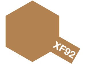 田宫 81792 Tamiya Color 水性油漆 XF-92 黄啡色 (1941年后德国非洲师团车辆色)