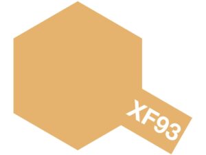 田宫 81793 Tamiya Color 水性油漆 XF-93 浅啡色 (1942年后德国非洲师团车辆色)
