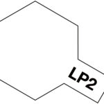 田宫 82102 Tamiya Color 油性(硝基)油漆 LP-2 白色 (亮光)-Capacity: 10 ml