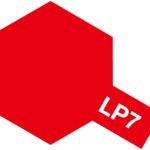 田宫 82107 Tamiya Color 油性(硝基)油漆 LP-7 纯红色 (亮光)-Capacity: 10 ml
