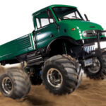 田宫 84319 1/10 R/C 乌尼莫克 406 Wheelie Green（CW01 系列U900）