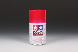田宫 85074 Tamiya Color 喷漆 TS-74 透明红 - 图片 2