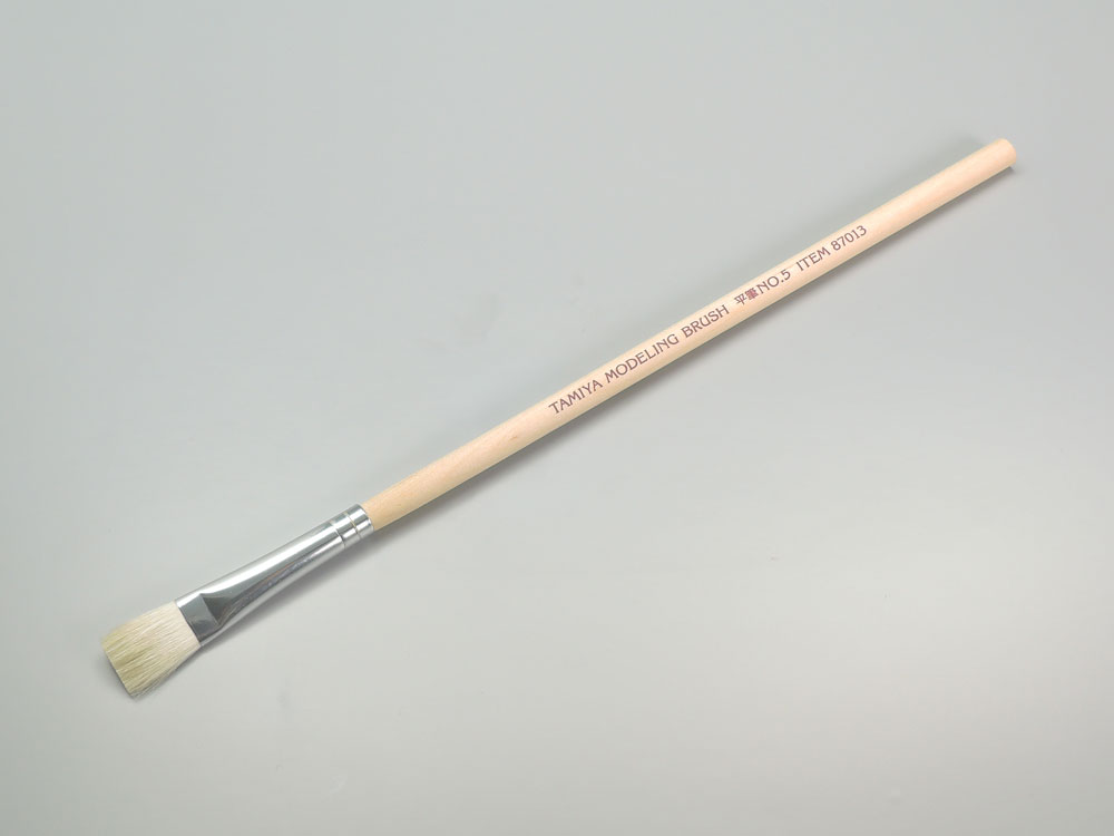 87013 田宫 87013 Flat Brush No.5 - 图片 1