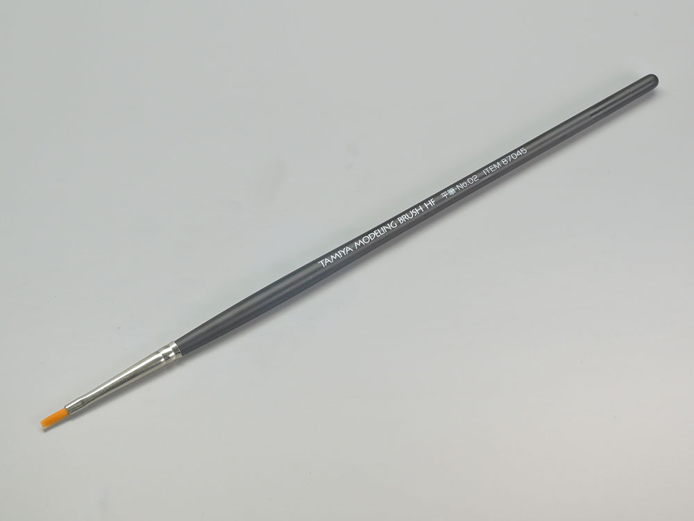 87045_1-1 田宫 87045 田宫模型用笔扫HF系列 - 平笔N0.02 - 图片 1