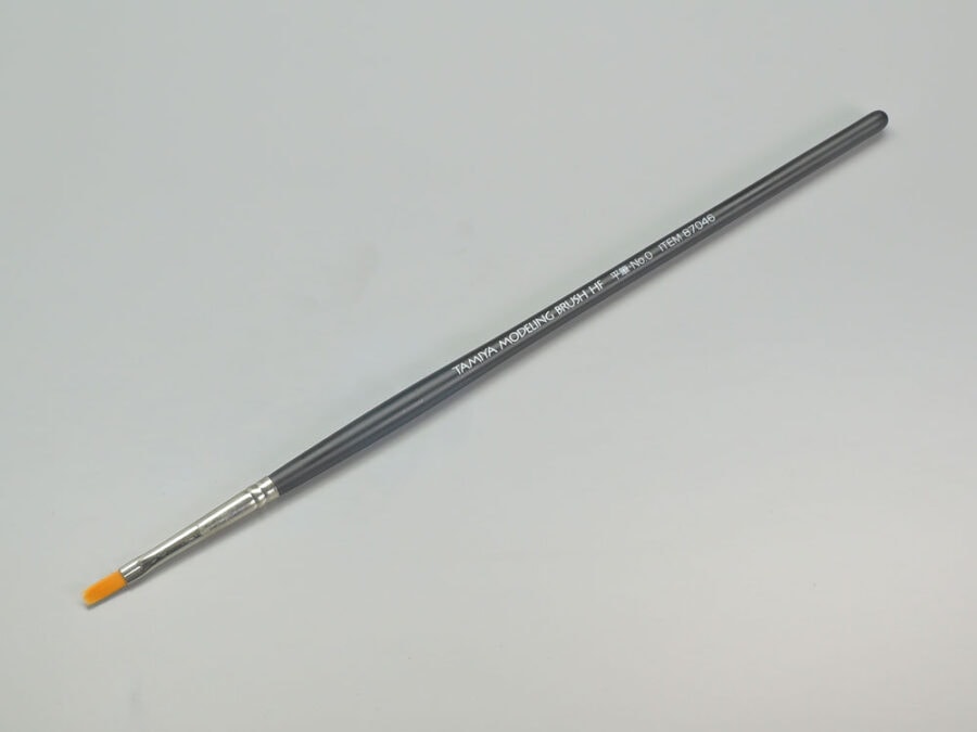 田宫 87046 田宫模型笔扫 High Finish (HF) 平笔 No.0 - 图片 2