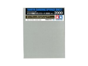 田宫 87170 田宫打磨用海绵砂纸 (2000号) - 图片 5