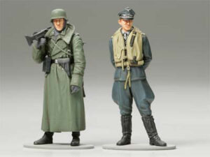 田宫 89641 1/35 德国机枪手 和 德国空军王牌飞行员