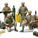 田宫 89772 美国现代步兵带附件
