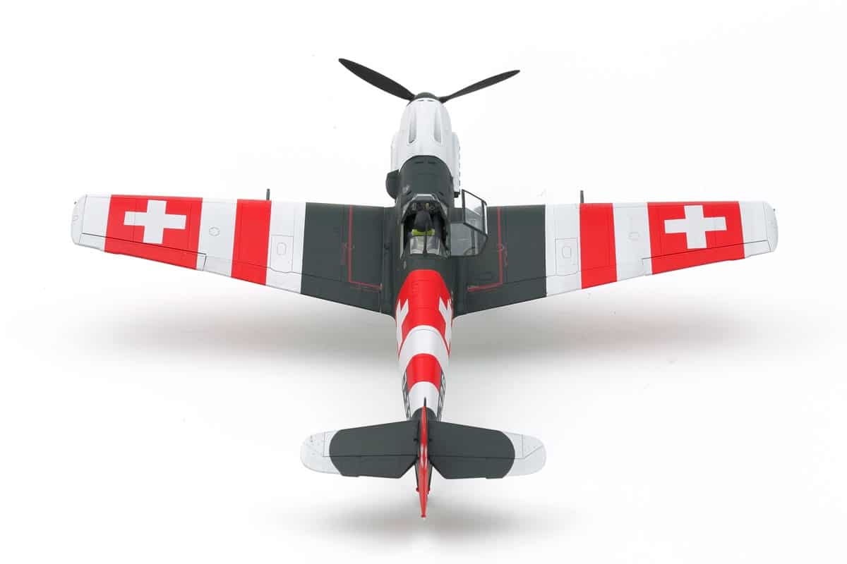 8fe40706aed93db1ac8a253d85a80e9c 田宫 25200 1/48 梅塞施密特 Bf109 E-3 瑞士空军版 - 图片 1