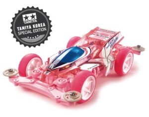 田宫 92414 1/32 迷你四驱车 雷击Mk.II Thunder Shot Mk. II 粉红透明 田宫韩国纪念版 (MS底盘) - 图片 3