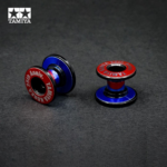 田宫 92431 轻量2段式铝合金导轮 (13-12mm, 黑色) TKC 25周年特别版