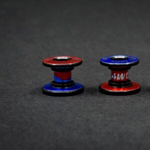 田宫 92431 轻量2段式铝合金导轮 (13-12mm, 黑色) TKC 25周年特别版 - 图片 2