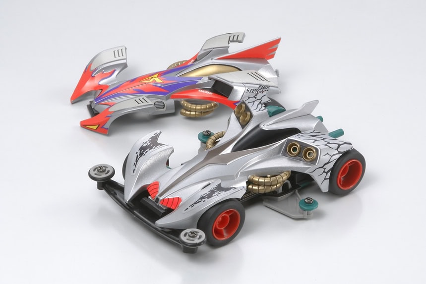 94650 田宫 94650 1/32 迷你四驱车 魔鬼司令 Ray Stinger 特别版 (连火舞凤凰 Fire Stinger 车壳) (Super I 底盘) - 图片 1
