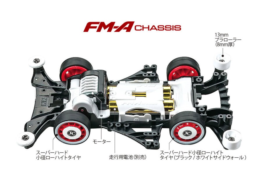 田宫 95120 1/32 迷你四驱车 疾风男爵 Baron Viento 日本杯2019 (FM-A 底盘) - 图片 4