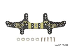 田宫 95123 HG 碳纤维加强板，用于 13/19mm 滚轮（1.5mm）J-Cup 2019 - 图片 3