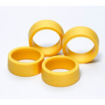 田宫 95205 1/32 迷你四驱车 JR LP Offset Tread Tires - Hard / Yellow