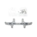 田宫 95262 1/32 迷你四驱车 JR Multi Roller Setting Stay HG Carbon Rr Fine Silver
