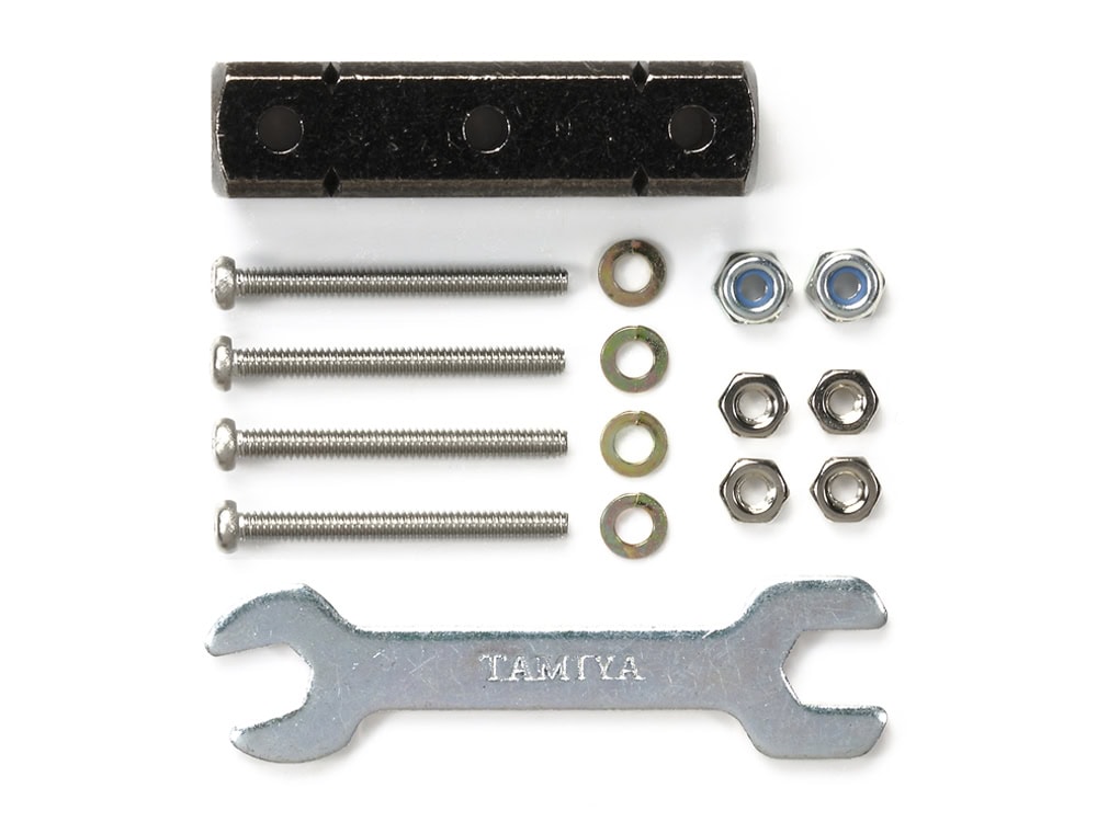 95344 田宫 95344 1/32 迷你四驱车 Mass Damper Block (8x8x32mm/Black) - 图片 1
